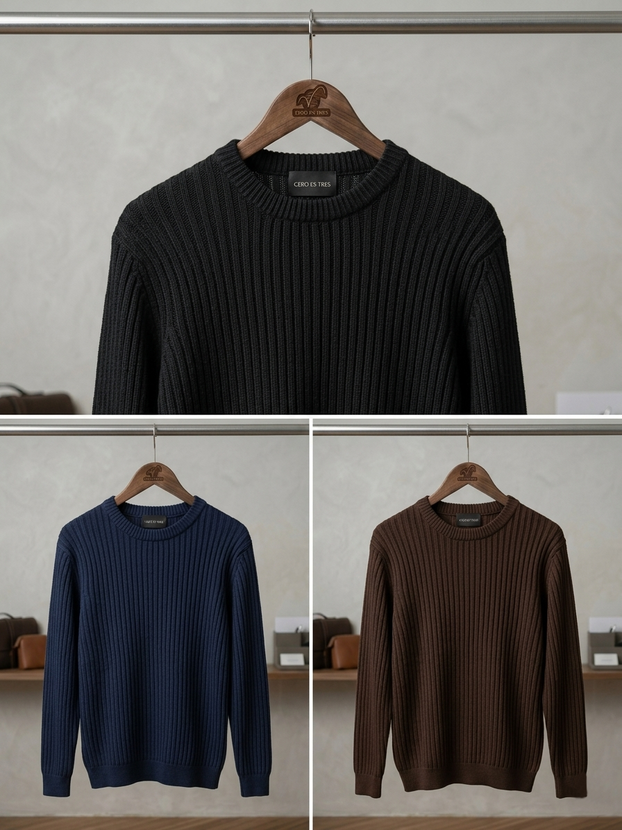 5247CH - SWEATER AMBER CHOCOLATE